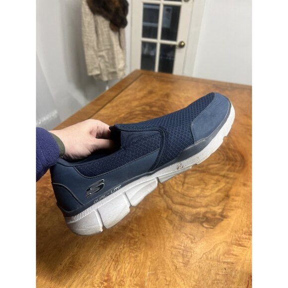 Skechers Equalizer Bluegate Men’s 12 Navy Blue Loafer Shoes 58881S L Sneakers - Picture 3 of 8